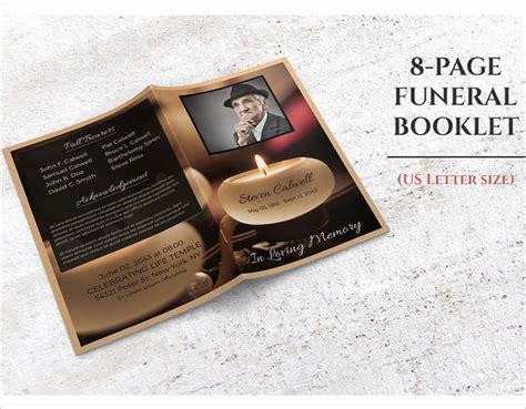 8+ Funeral Booklet Templates Free Word, PDF Docs Download