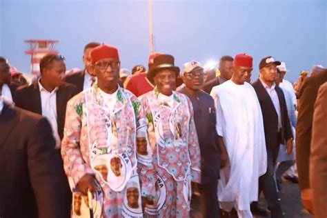 Atiku Arrives Asaba International Airport Ahead Of PDP Presidential