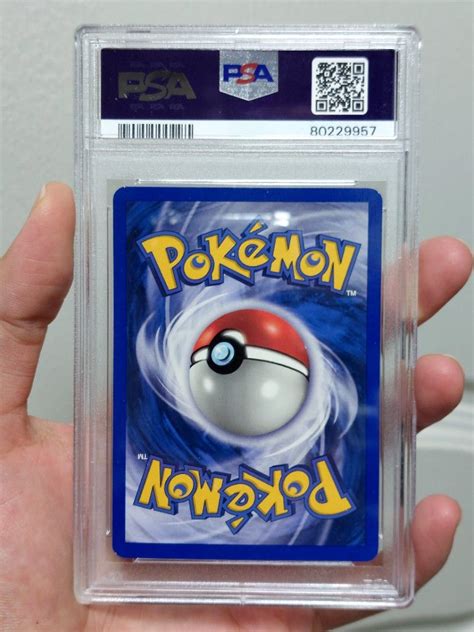 2002 Pokemon TCG WOTC Legendary Collection PSA Grade 9 Reverse Holo