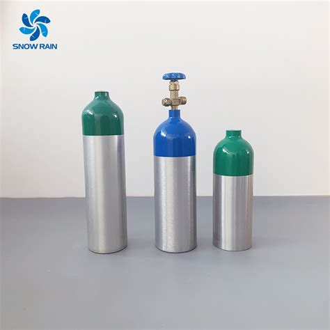 Manufacturer Direct Sale Seamless Aluminum Portable Oxygen Cylinder