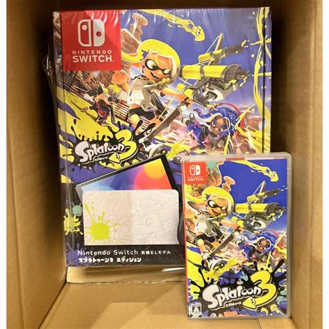 Nintendo Switch Nintendo Switch 有機el本体 スプラトゥーン3 セットの通販 By Anpontan S