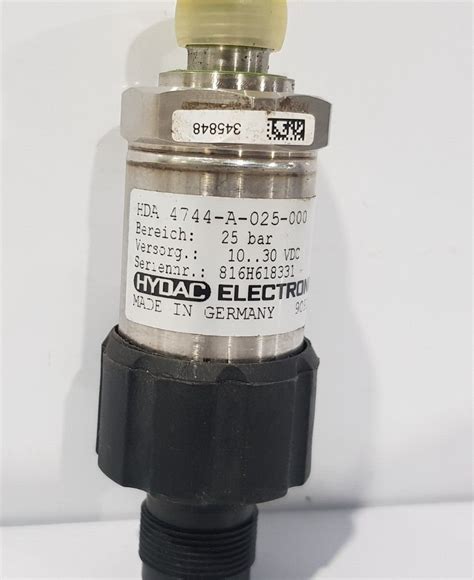 Hydac Electronic Hda A Pressure Transmitter Ebay