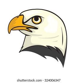 Eagle Face Mascot Logo Vector Design Stock Vector Royalty Free