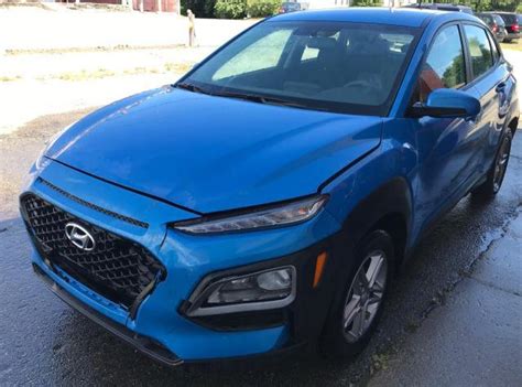 Hyundai Kona Se Km K Caa Ju Bid History Bidcars