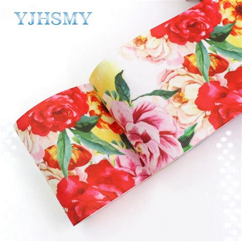 Yjhsmy G 18815 95910 Yards 75 Mm Flower Ribbons Thermal Transfer