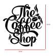 Jual Stiker Dinding Rumah Kaca Office Wall Cafe Sticker The Coffee Shop