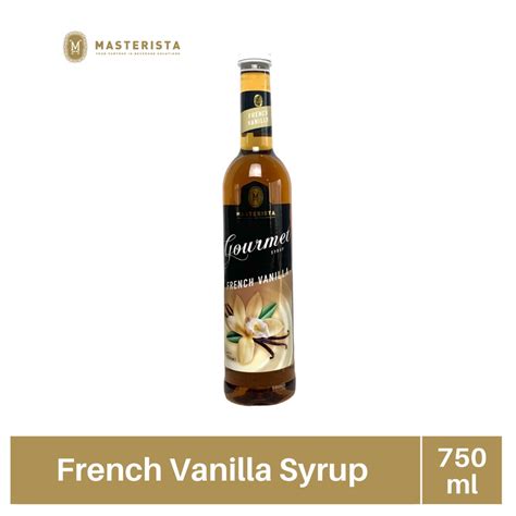 Jual Sirup Syrup Sirop Minuman Masterista French Vanilla Syrup 750 Ml