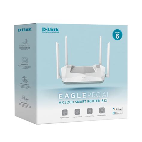 D Link Eagle Pro Ai Ax R Dual Band Wi Fi Mesh Router R Mwave