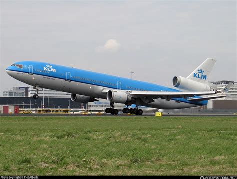 Ph Kcc Klm Royal Dutch Airlines Mcdonnell Douglas Md Photo By Piet