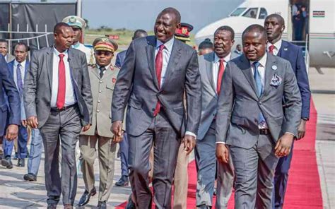 Ruto Uhuru In Drc For President Tshisekedis Inauguration