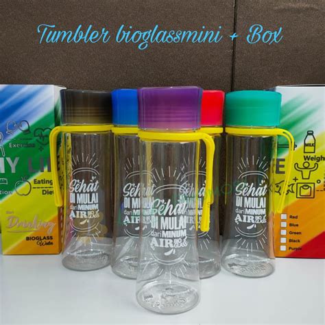 Jual Tumbler Bioglass Mini Tumbler Mci Tumbler Biomini Tumbler Biomini