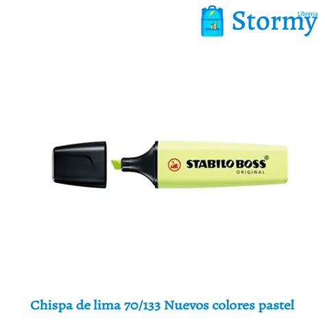 Stabilo Boss Chispa De Lima 70 133 Libreria Stormy