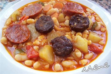 La Cocina Casera De Irene Alubias Con Morcilla Y Chorizo Ib Rico