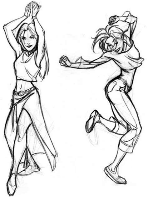 40 Innovative Dancing Women Drawings And Sketches Ideas Drawing Poses