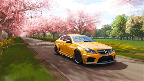 Mercedes Benz C Amg Coupe Forza Horizon K Hd Games K Wallpapers