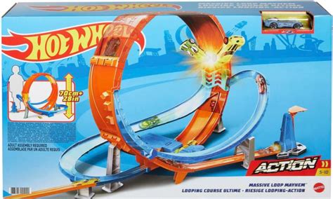 Loop Hot Wheels - Hot Wheels Massive Loop Mayhem Track Set with Launcher – The ...