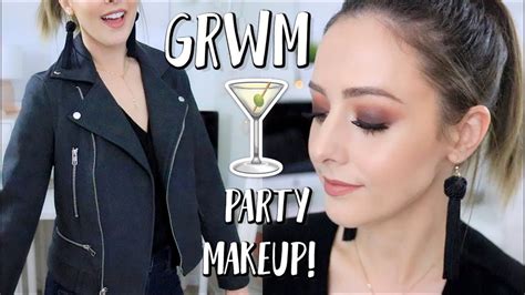 Grwm Party Makeup Tutorial And Outfit Youtube