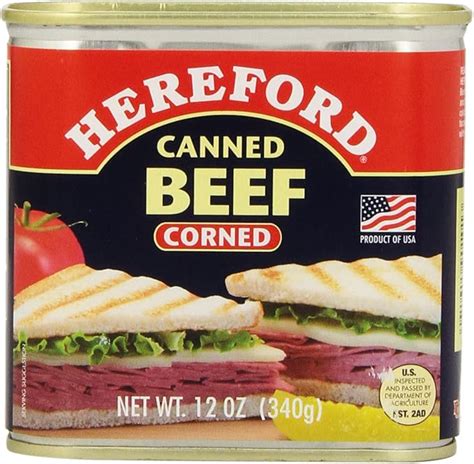 Hereford Canned Corned Beef 12 Oz Amazon Ca Grocery