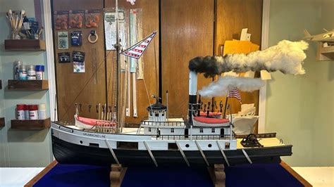 Completed The Great Lakes Steam Tug Leviathan Youtube