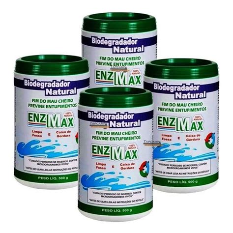 Enzmax Limpa Fossa E Caixa De Gordura Natural Enzimas Kg Shopee Brasil