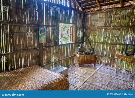 Jungle Hut Interior Replica Editorial Photo 232500489