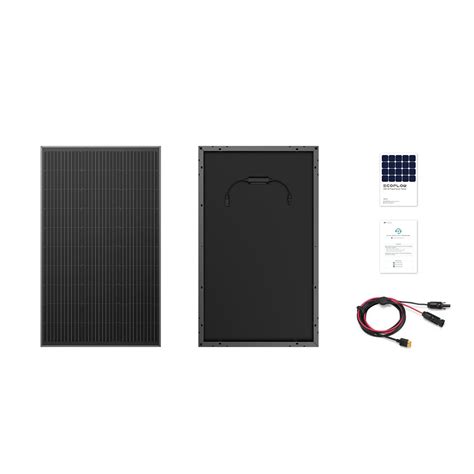 Ecoflow 100w Rigid Solar Panels 2 Pack Toolstop