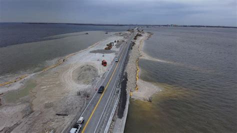 Before And After Photos Sanibel Island Causeway Opens Again After