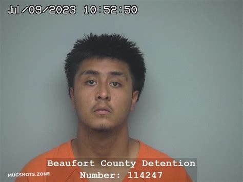 Ricardo Barragan 07 09 2023 Beaufort County Mugshots Zone