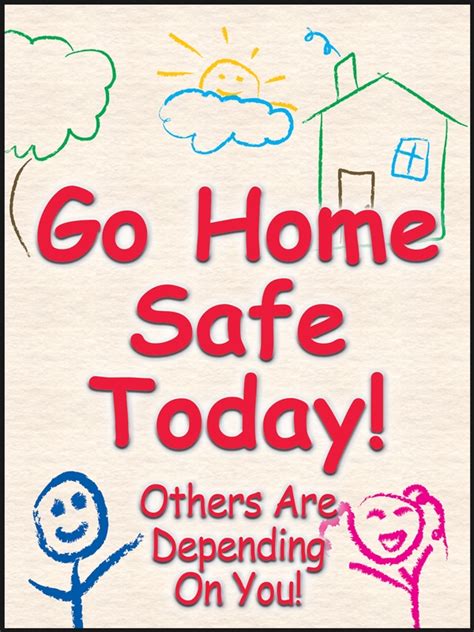 Home Safety Posters For Kids