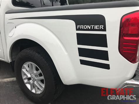 Nissan Frontier Hood & Side Stripes: Auto Vinyl Graphics 3M Decals And ...