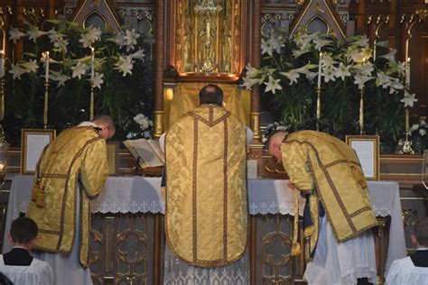 Sung Mass for Ascension Thursday – Tridentine Mass Society of Madison