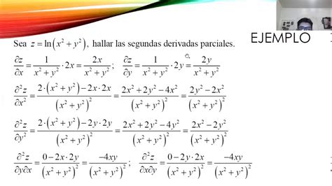 Sesión 4 Derivadas Parciales II Parte Calculo III YouTube