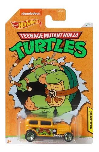 Hot Wheels As Tartarugas Ninjas Michelangelo Midnight Gdg83 MercadoLivre