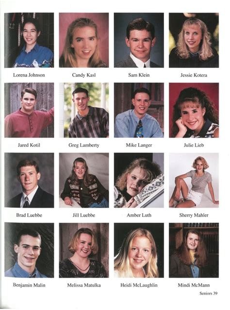 Yearbook Class Of 96