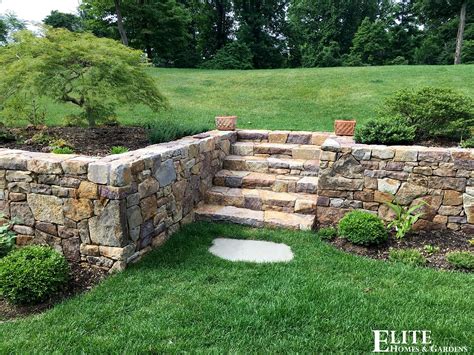 Stone Retaining Walls | Elite Homes and Gardens