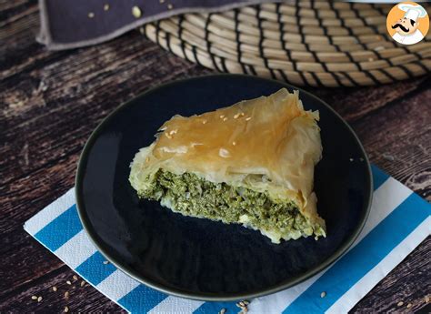 Spanakopita Pl Cinta Greceasc Cu Spanac I Feta Re Et Petitchef