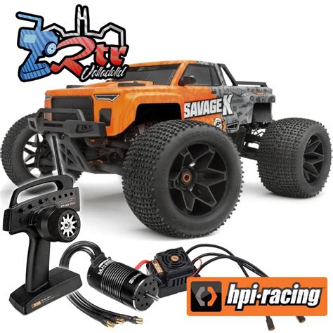 Hpi Savage X Flux Brushless Wd Monster Truck Rtr