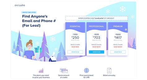 Design Work For Lusha on Behance