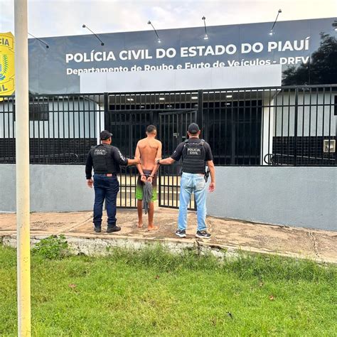 Homem é preso por roubar moto de motociclista de aplicativo no Piauí