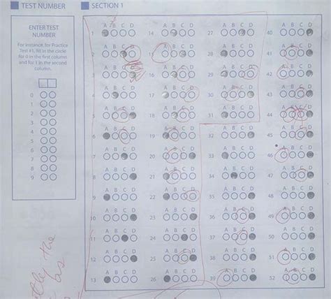 Sat Test Cheating And Statistics