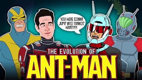 The Evolution of Ant-Man (ANIMATED) - YouTube