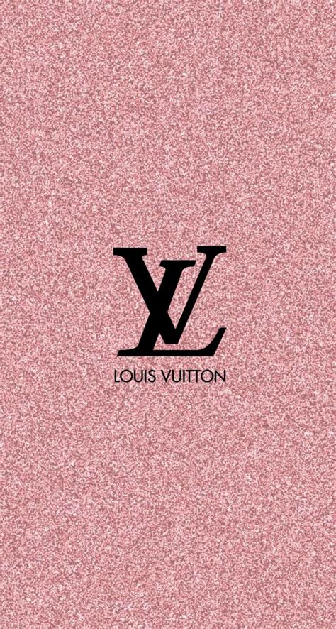 Louis Vuitton Iphone Wallpaper With Glitter Logo