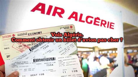 Vols Alg Rie Comment Obtenir Un Billet Davion Pas Cher Youtube