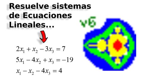 Resuelve Sistemas De ECUACIONES ALGEBRAICAS LINEALES En 3 MINUTOS Con