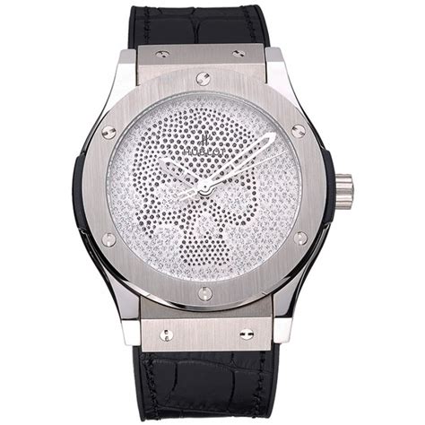 Hublot Classic Fusion Cranio Del Diamante Quadrante Cassa In Acciaio