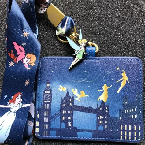 Peter Pan Loungefly Cardholder Lanyard Disney Pins Blog