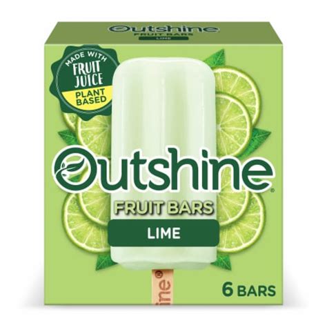 Outshine® Lime Fruit Bars, 6 ct - Pick ‘n Save