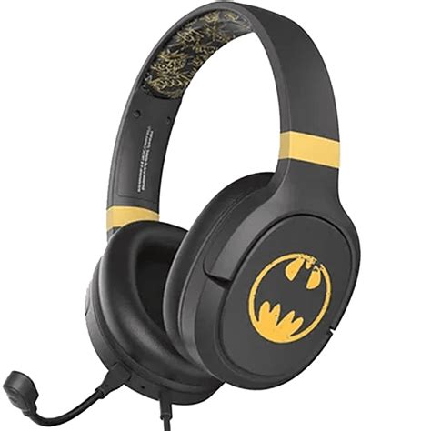 Casque Dc Comic Batman Pro Filaire Otl Technologies Couleur Noir