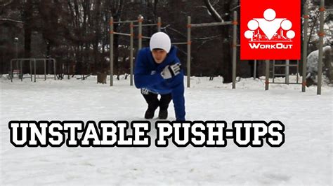 Unstable Push Ups Youtube