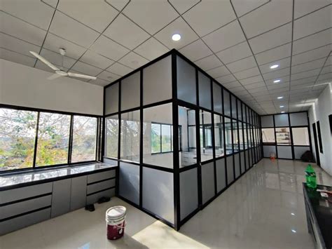 aluminium partitions  rs sq ft aluminium partition  gurugram